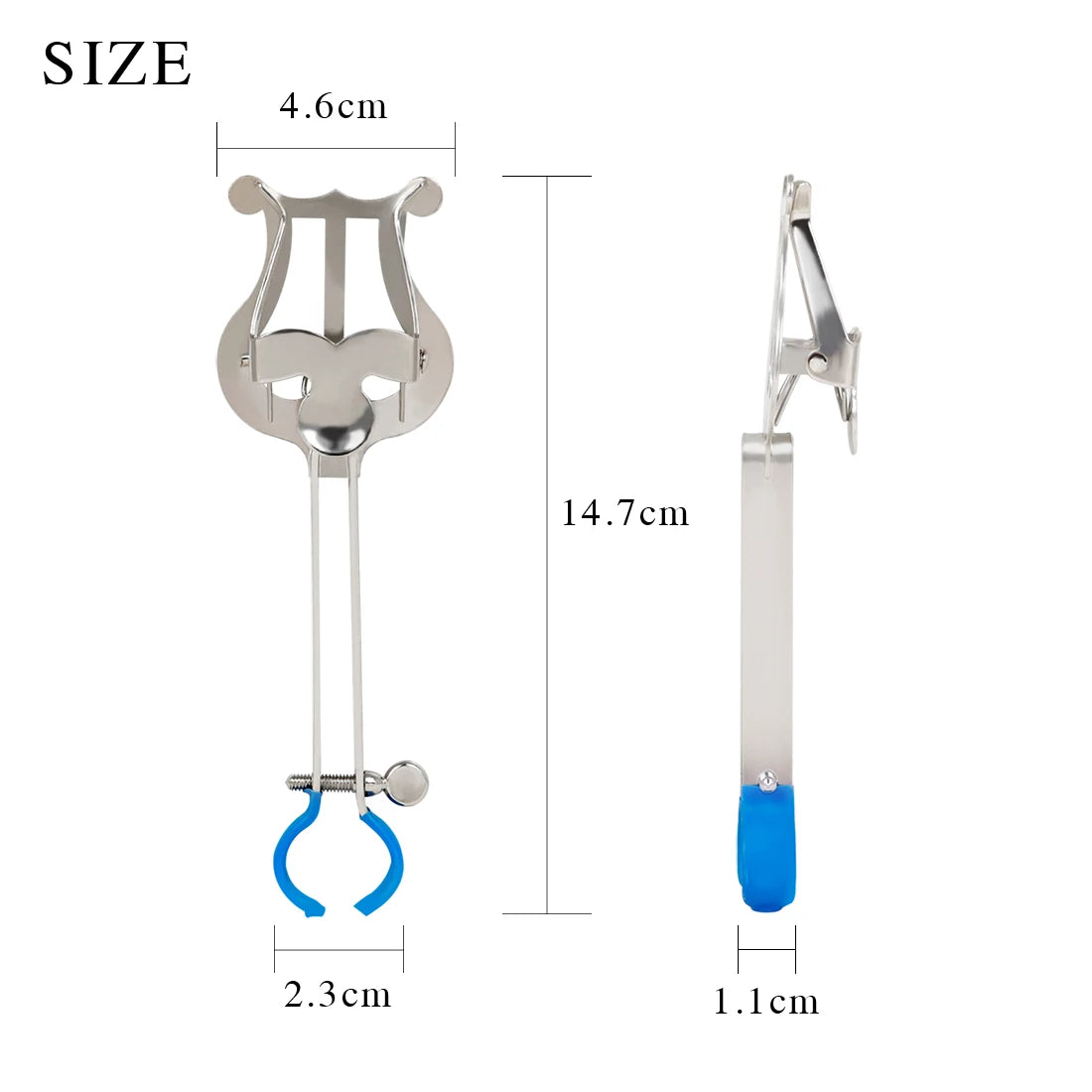 Music Stand Clarinet /Trumpet /Flute /Alto Saxophone Portable Marching Sheet Music Stands Musical Instruments Accessories - T