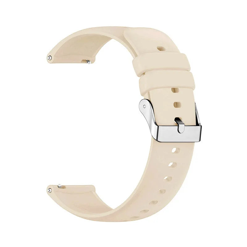 Universal Watch Straps 22mm 20mm Quick Release Silicone Band Soft Rubber Wristband for Huawei Samsung Xiaomi Amazfit Smartwat
