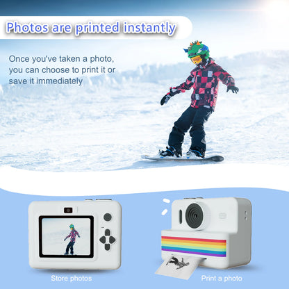 Digital Children Camera For Photography Mini Printer Portable Thermal Instant Print Photo Kids Camera 2.8inch HD Video Toy Gi