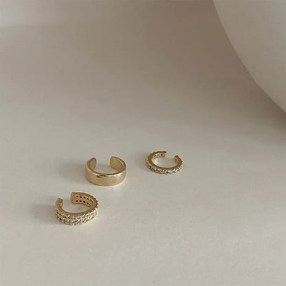 Cute Clip Earrings Female Buckle Ear Cuff No Piercings Fake Cartilage Ear for Women Delicate 2023 Fashion Jewelry Accessories