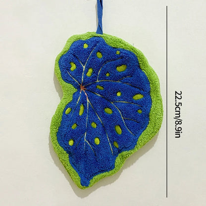 Creative Hand Towel Handkerchief Kitchen Towels Super Absorbent Towel Hanging Cleaning Cloth Bathroom Kitchen Accessories 손수건