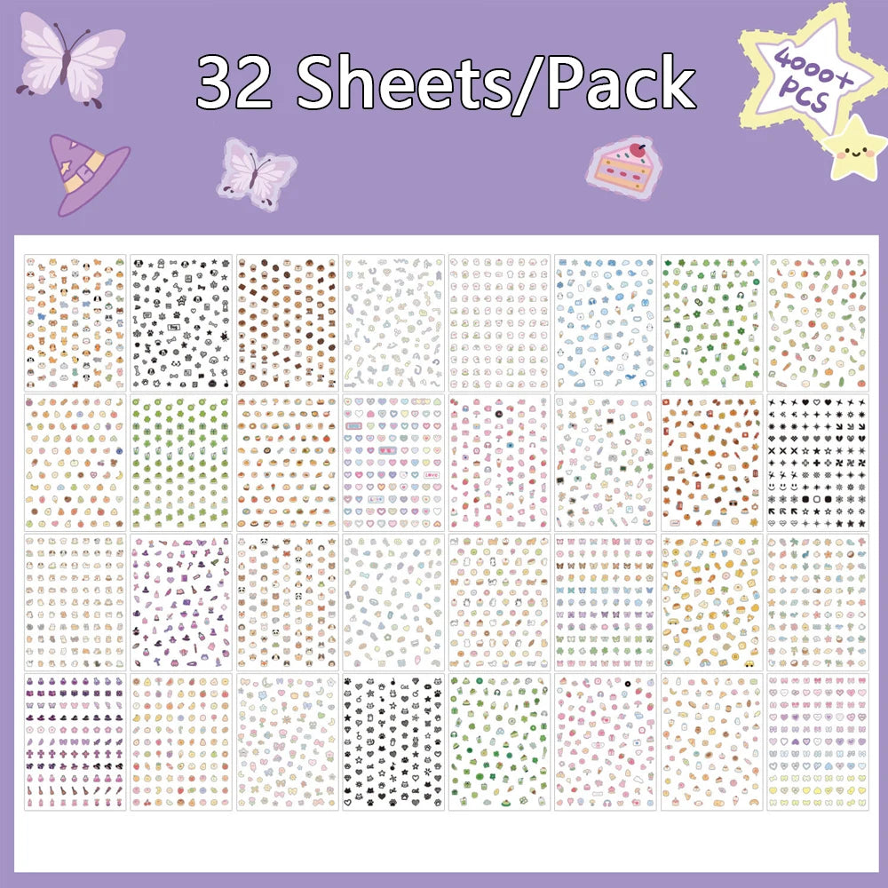 Mr Paper,kawaii Mini Deco Sticker Book scrapbooking stickers stickers aesthetic cheap stationery supplies journaling statione