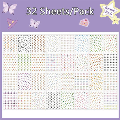 Mr Paper,kawaii Mini Deco Sticker Book scrapbooking stickers stickers aesthetic cheap stationery supplies journaling statione