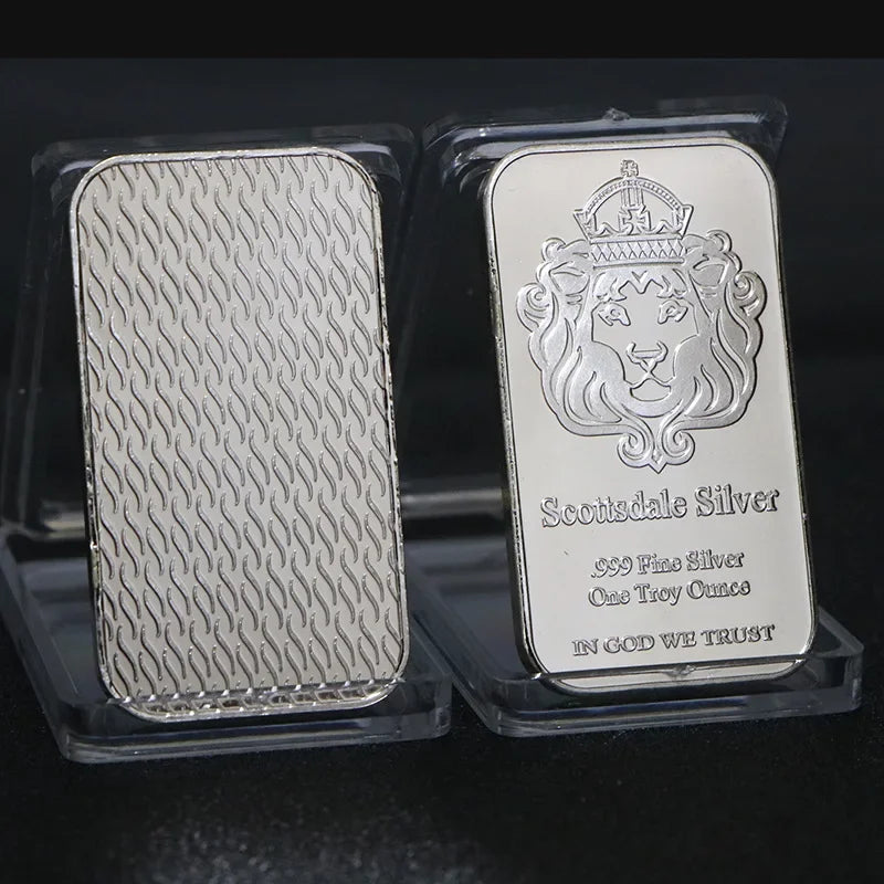 1PCS Various countries Mint 1 Troy Ounce beautiful Various countries Silver Bullion Bar Replica Coins Collection copy gift - 