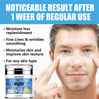Anti-wrinkle Cream For Men Remove Face & Neck Wrinkles Firming Moisturizing Skin Retinol Face Cream Anti-aging Facial Treatme