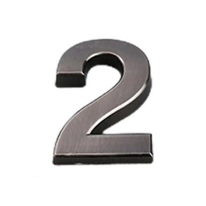 Address Number Good 0-9 3D Numbers Door Plaques 10 Styles Mailbox Number 0-9 Apartment Address Numbers Decor for Yard - 2