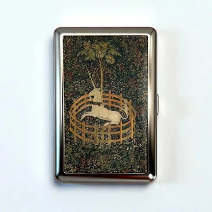 Vintage-Style Vintage Card Case Metal Material Easy Snap Metal Case Versatile Design Multi-function Card Holder - H