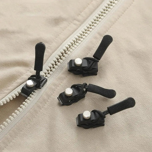 Durable 3 Different Size Zipper Repair Kit DIY Removable Zipper Head Sewing Tools Replacement Bad Buckle Instant Zipper Pulle