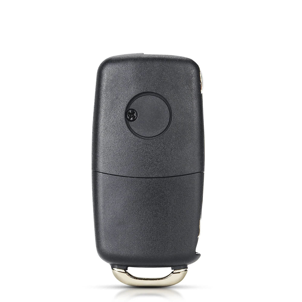 KEYYOU 2 Buttons Remote Flip Folding Car Key Shell for VW For Volkswagen MK4 Bora Golf 4 5 6 Passat Polo Bora Touran