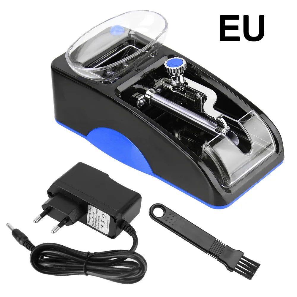 110V/230V Electric Automatic Cigarette Rolling Machine Cigar Roller Smoking Tool EU US Plug Injector Maker DIY Accessories - 