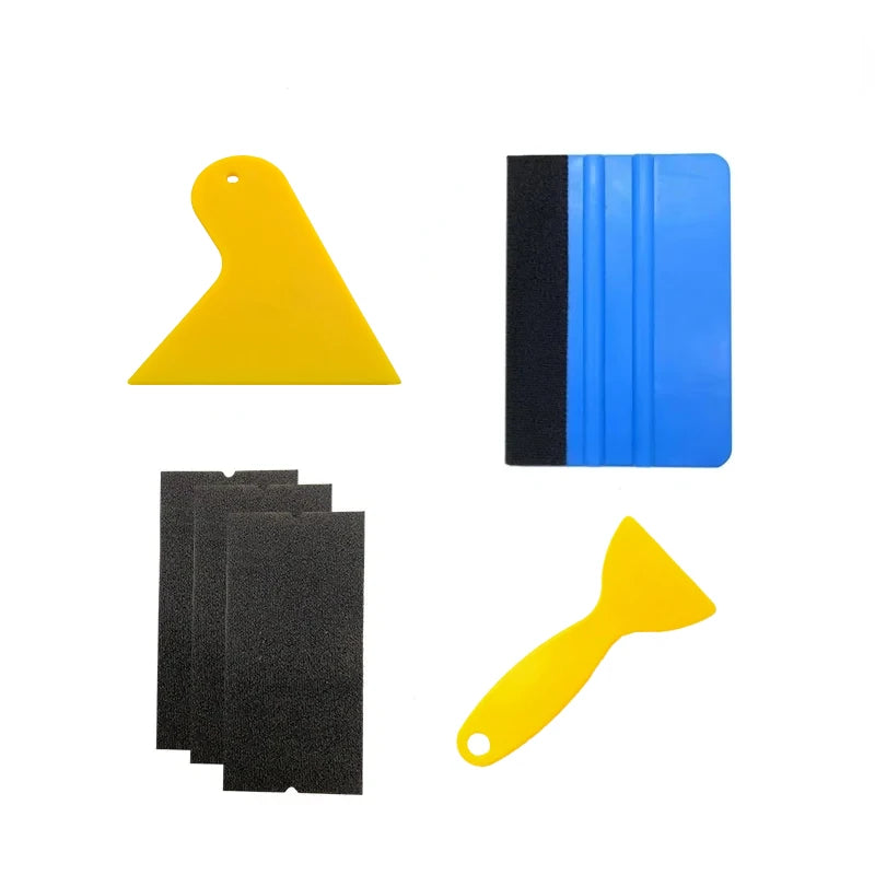 Car Wrapping Tools Kit Auto Foil Set Vinyl Wraps Tool Foil Tools Squeegee Scraper Cutter Knife for Car Wrapping Film Tools Ki