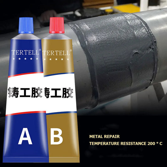 Cold Welding Glue Metal Repair Glue Heat-resistant AB Sealant High-strength Magic Plastic Repair Casting Adhesive Epoxy Resin