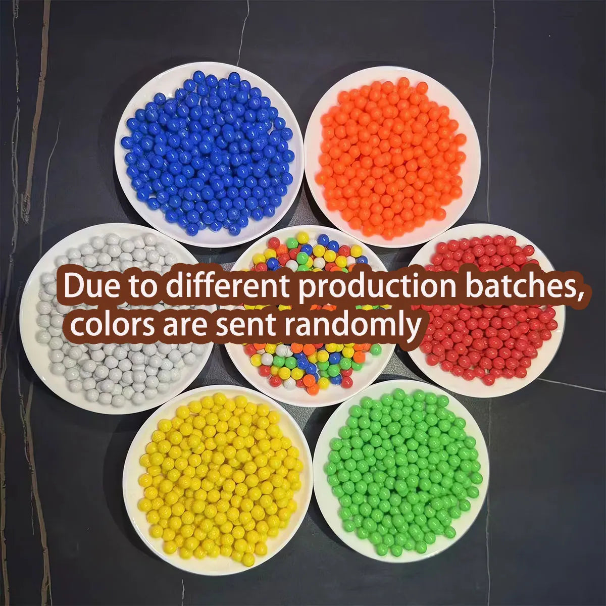 100/200/500/1000PCS Standard 6MM Paintball Locke G18 Pull Box Toy Gun Security Plastic Ball BB Shotgun Pistol Sniper Bullet