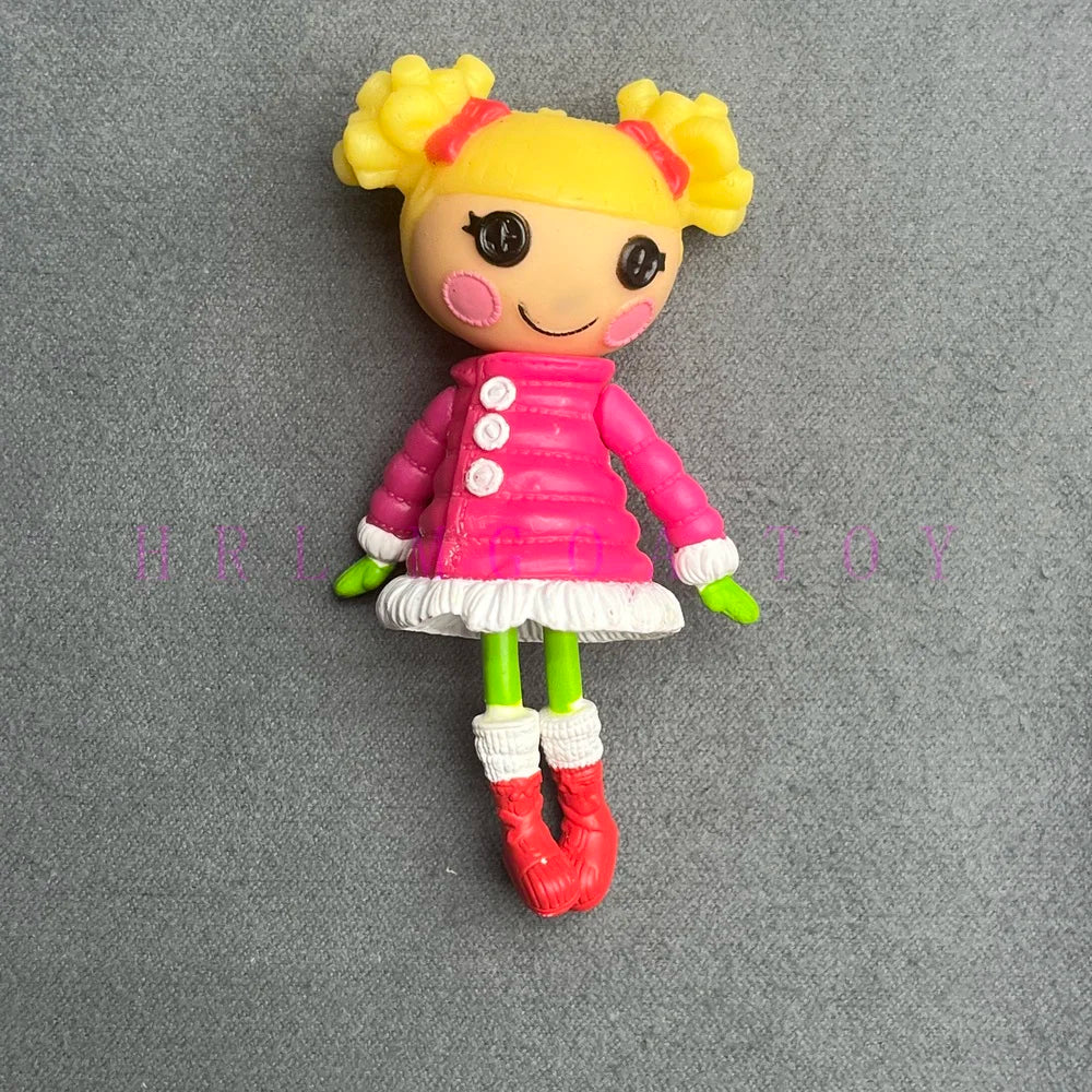 Original 8-10cm Can Choose Lalaloopsy Little Sister and Pet Dolls PVC Holiday Gift Collection Pvc Toys - A8-1PC