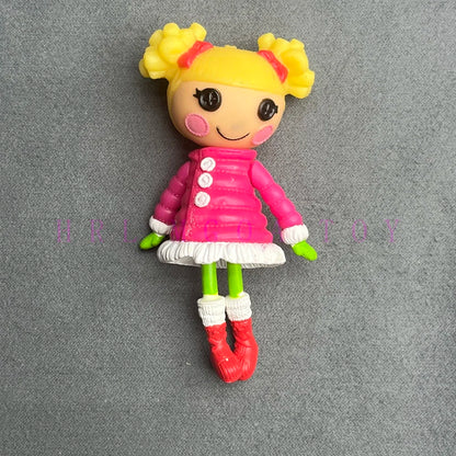 Original 8-10cm Can Choose Lalaloopsy Little Sister and Pet Dolls PVC Holiday Gift Collection Pvc Toys - A8-1PC