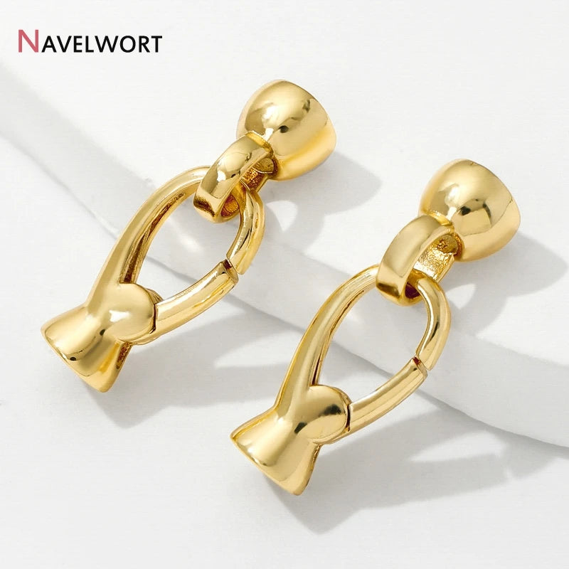 18K Gold Plated Brass Metal Connector Clasps For Jewelry Making,Locks For Bracelet,Pearl Necklace Clasps,Jewelry Accessories