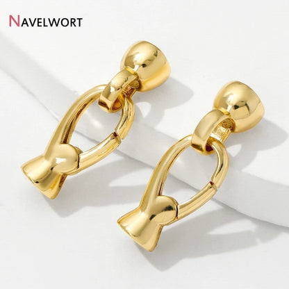 18K Gold Plated Brass Metal Connector Clasps For Jewelry Making,Locks For Bracelet,Pearl Necklace Clasps,Jewelry Accessories