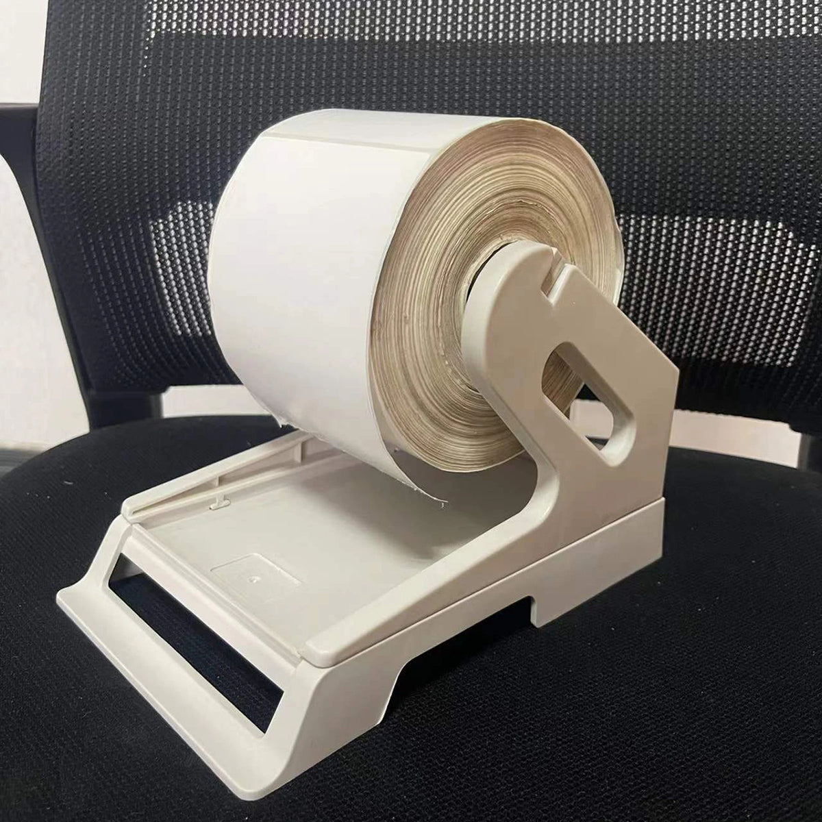 Label Holder Desktop Printer Accessory Supplies Shipping Label Stand for Rolls and Fanfold Labels Supermarket Factory Office