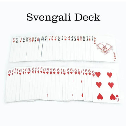 Svengali Deck Magic Gimmick Card Magic Trick for Magician Close Up Street Magic Prop Magia Toys Magie Accessories Gimmicks Fu