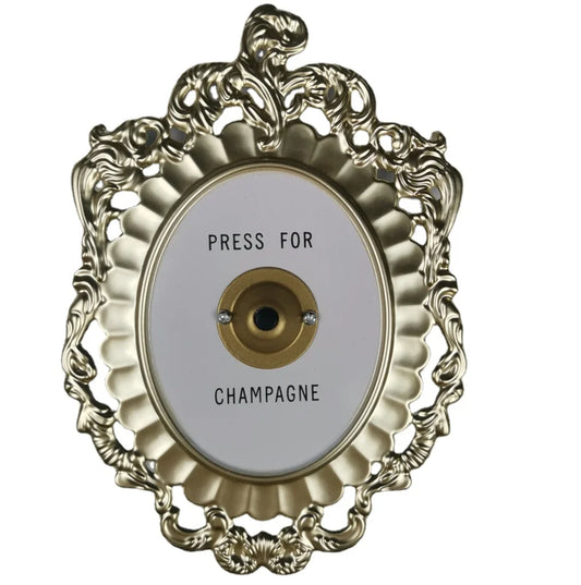 European Vintage Champagne Wine Doorbell Creative Tabletop Decoration Doorbell Decoration Wall Decor Campanello Champagne Vin