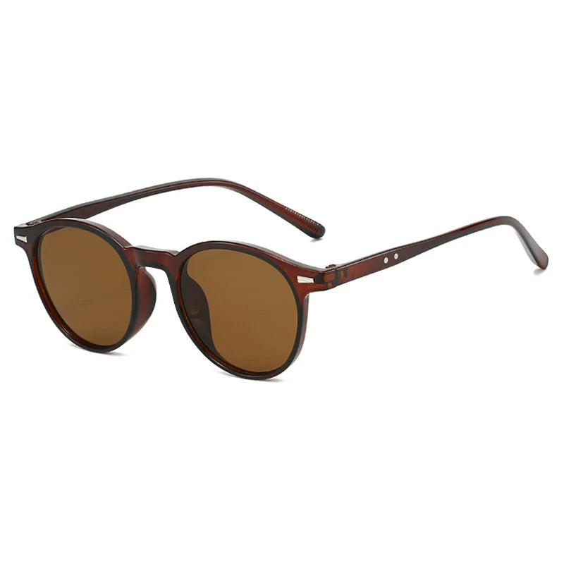 Vintage Punk Round Vintage Sunglasses Women Retro Luxury Designer Sun Glasses for Female Oculos De Sol Shades UV400
