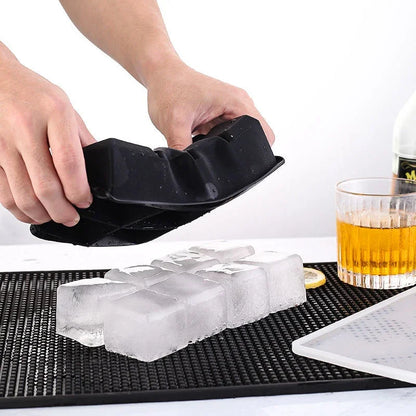 4/6/8/15Grids Silicone Ice Cube Molds Spherical Ice Molds Reusable Whiskey Ice Cube Molds Cocktail Freezer DIY Homemade Barwa