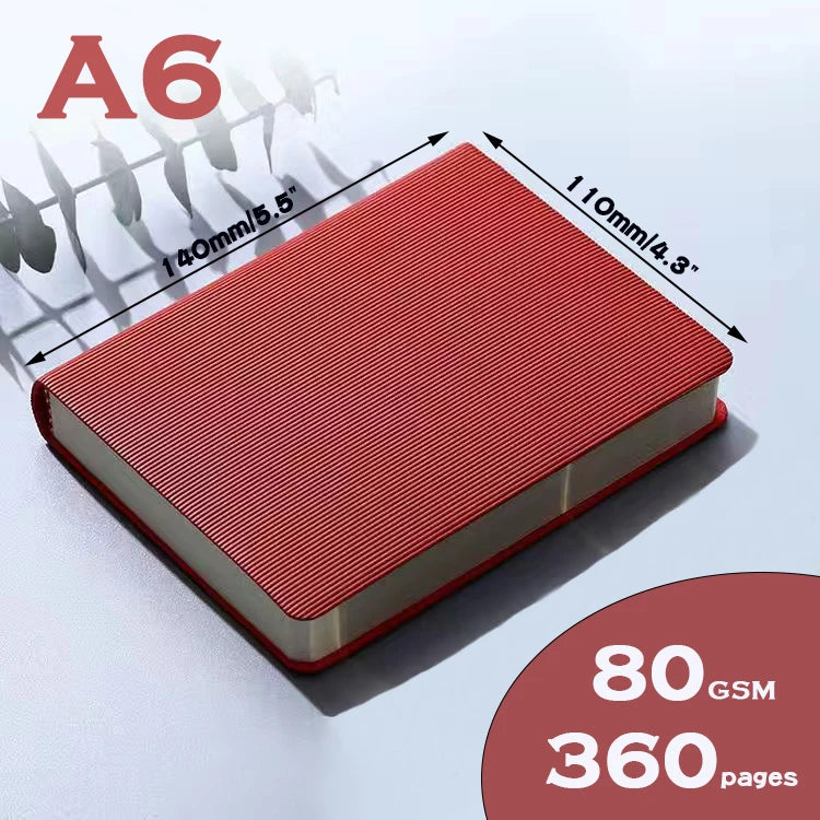 Notebooks A6 360P Lined/Blank Page Diary Planner Journal Notepad Stationery For Office School Supplies Bullet Sketch Agenda 2