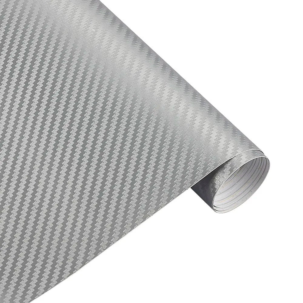 50cmx200cm 3D Carbon Fiber Vinyl Car Wrap Sheet Roll Film Car Stickers and Decal Motorcycle Auto Styling Accessories Automobi