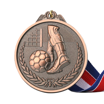 Gold Silver Bronze Medals School Sports Football Volleyball Competition Games Prize Trophy Commemorative Medal soccer trophie