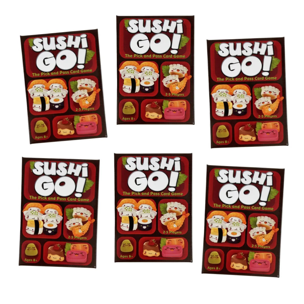 Sushi Go Card Game - Sushi Go Party! The Pick&Pass Card Game,Family Fun Cards, Perfect for Parties & Home Board Deck