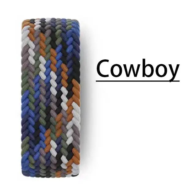 Band For Apple watch Series 10 11 46mm 42mm 9 7 8 5 SE 6 44mm 45mm 40mm 41mm Ultra 49mm bracelet correa Braided Solo Loop Str