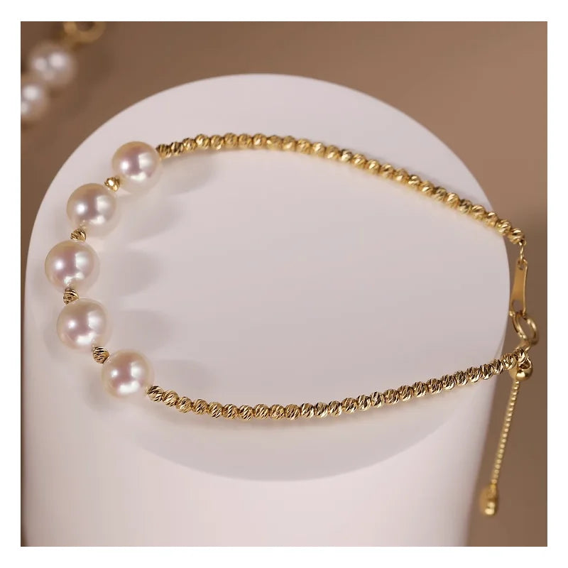 18K Gold Plated Spacer Bead For Jewelry Making,2.5-6mm Beads Separators,Decorative Beads For Bracelets,DIY Accessories