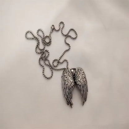 Vintage Cross Pendant Necklace Unisex Versatile Simple Long Sweater Chain Hip Hop Accessory - 26