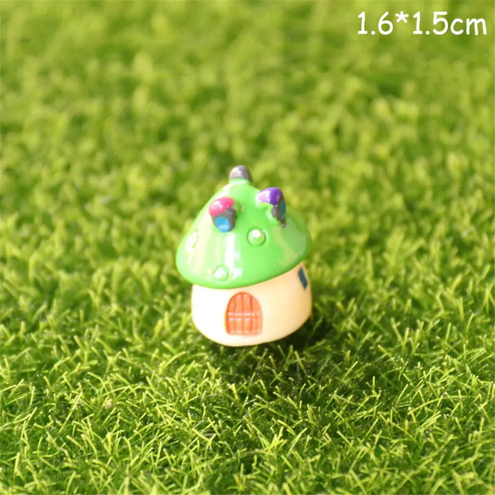 3pcs Table Chairs Miniature Set Mini Fairy Garden Furniture Ornaments Kit for Dollhouse Accessories Home Micro Landscape - 18