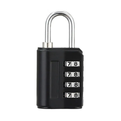 New Concept Color 4 Digit Combination Lock Anti-theft Safely Code Lock Travel Luggage Suitcase Lockers Zinc Alloy Padlock
