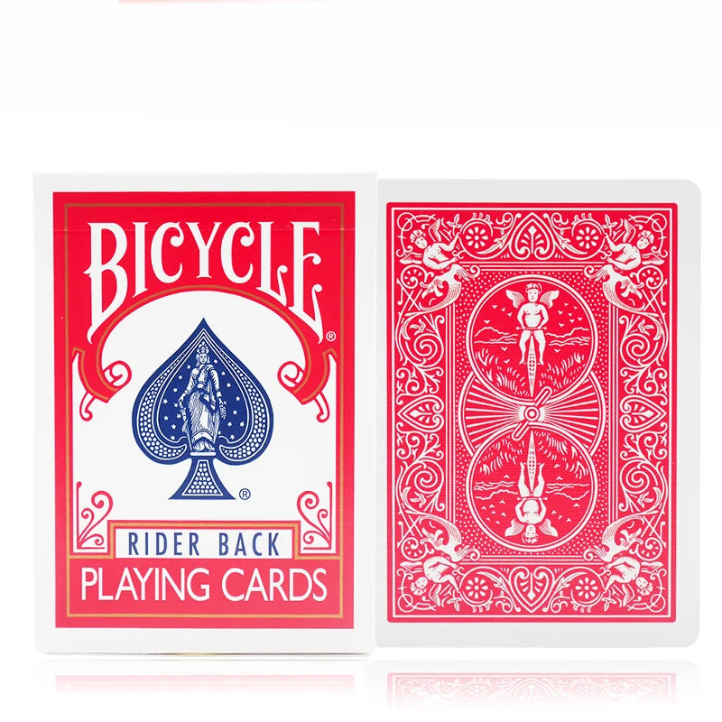 Bicycle Rider Back Playing Cards Magic Tricks Poker Magia Close Up Street Illusions Gimmicks Mentalism Props Kids Toys