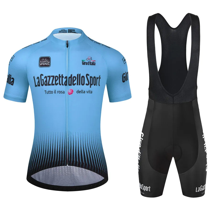 Tour Of Italy Bicycle Clothes Cycling Jersey Set Summer Road Bike Short Sleeve Cycling Clothing Men Mtb Jersey Set Sport Wear