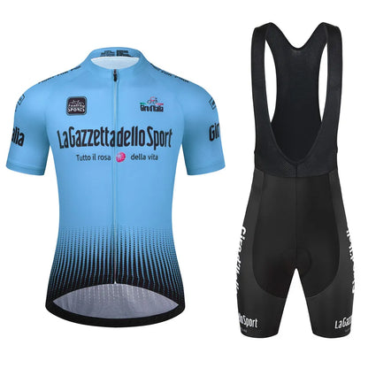 Tour Of Italy Bicycle Clothes Cycling Jersey Set Summer Road Bike Short Sleeve Cycling Clothing Men Mtb Jersey Set Sport Wear