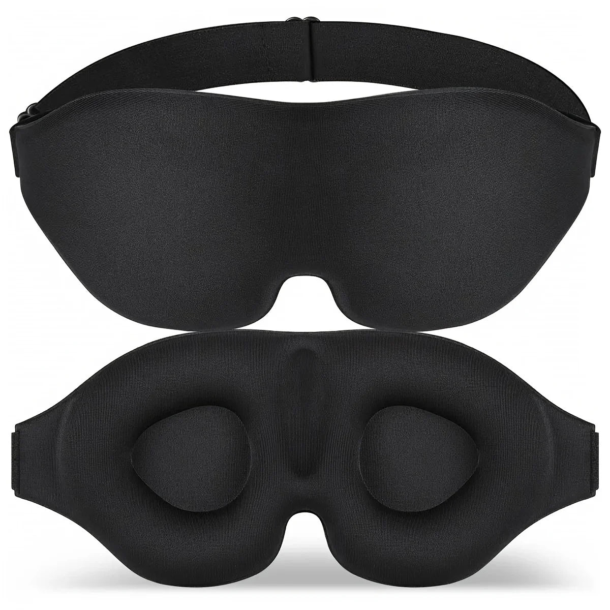 Eye Mask for Sleeping 3D Contoured Cup Blindfold Concave Molded Night Sleep Mask Block Out Light with Women Men