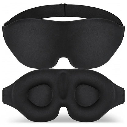 Eye Mask for Sleeping 3D Contoured Cup Blindfold Concave Molded Night Sleep Mask Block Out Light with Women Men