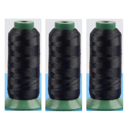 Heavy Duty Thread 1500 Yards 210D/3 All Purpose High Strength Polyester Sewing Thread for Weave Upholstery Jeans Beading Purs