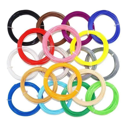 Practical New 1.75mm Print Filament ABS/PLA 10m Modeling For 3D Drawing Printer Pen (Random Color)