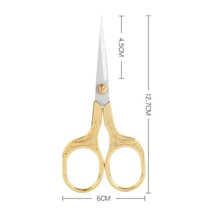 Sharp Durable Stainless Steel Antique Scissors Professional Fabric Embroidery Vintage Tailor Thread Scissor for Sewing Shears