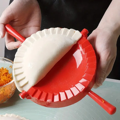 Professional Dumpling Maker Mold-Ergonomic Handle,Durable Plastic,Multi-Color for Dumplings,Cookies,Pastry-Easy Use Kitchen T