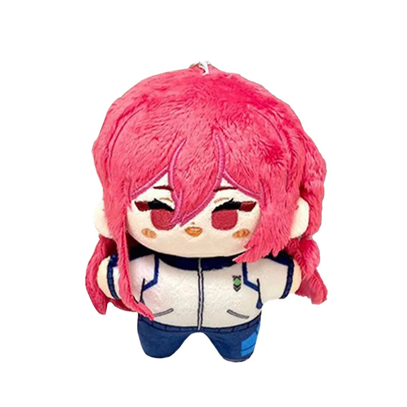 Anime BLUE LOCK Cosplay Michel Caesar Nagi Seishiro Mikage Reo Bachira Meguru Chigiri Hyoma Backpack Pendant Plush Keychain G