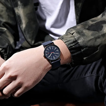 2023 Fashion Men Watches Fashion Mens Quartz Watch Luminous Hands Male Clock Big Dial Waterproof Man Wristwatch