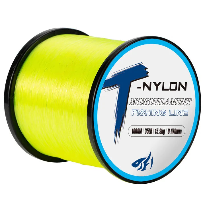 1000M Nylon Fishing Line Super Strong Monofilament Fishing Line Speckle Fluorocarbon Coated Fishing Line For Carp Pesca Olta