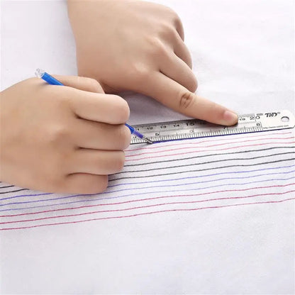 10Pcs/Set Heat Erasable Magic Marker Pen Temperature Disappearing Fabric Fabric Pens Line Marking DIY Craft Sewing Accessorie