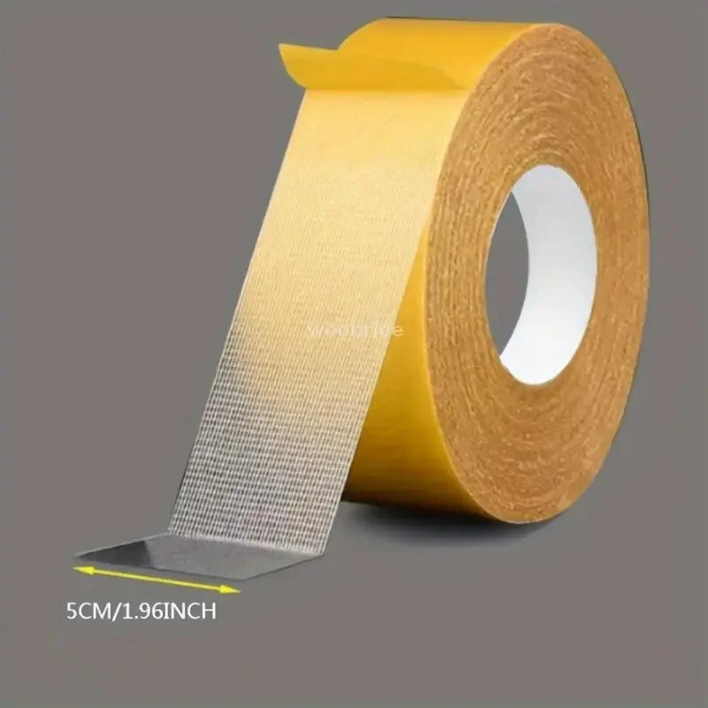 Extra Strong Double Sided Adhesive Tape Grid Super Strong Waterproof Mesh Carpet Tape Fixation Bookbinding Home Improvement