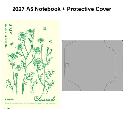 Kinbor 2027 Full Year A5 A6 Notebook Planner 52g Bachuan Paper Daily Journal Agenda Month Year Recrod Book Time Management Bo